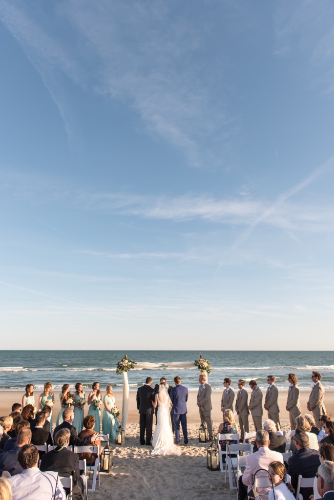 Chateau of the Isle Crystal Coast beach wedding