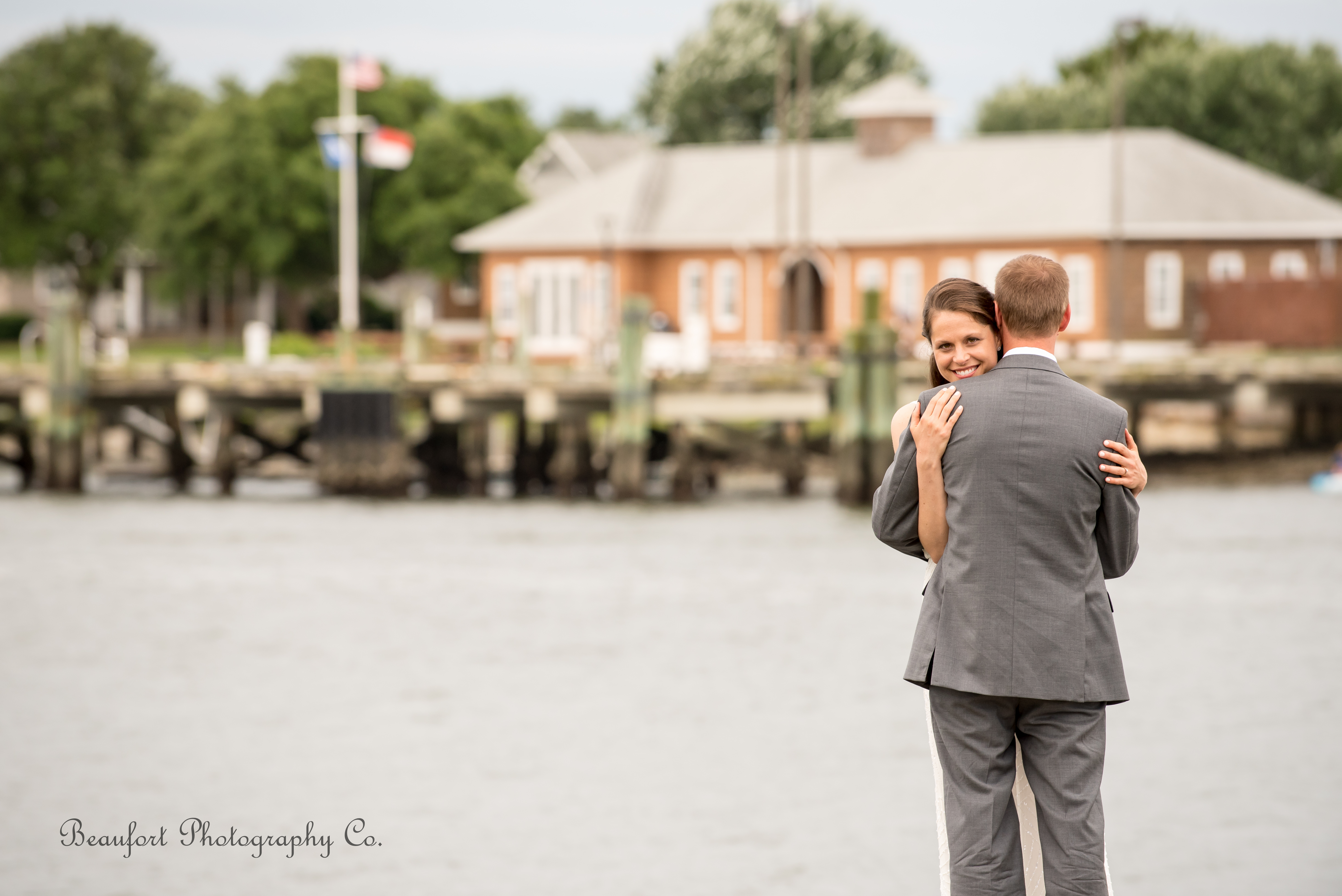 West to East to West Coasts Crystal Coast Beaufort destination wedding